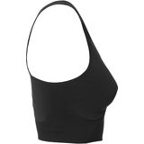 FOR THE PLANET - Sport BH - Zwart - Naadloze Constructie - Sneldrogend