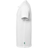 Kempa - Prime - Poloshirt - Wit - 65% Gerecycled Polyester, 35% Biologisch Katoen