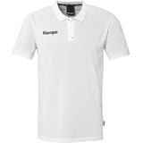 Kempa - Prime - Poloshirt - Wit - 65% Gerecycled Polyester, 35% Biologisch Katoen