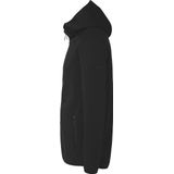 Uhlsport - Id Sweater Met Kap - Kinderen - Zwart / Wit - Gerecycled Polyester en Katoen