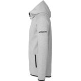 Uhlsport - Id Hooded Jacket - Duffle Coat - Groen - 72% Katoen Bio