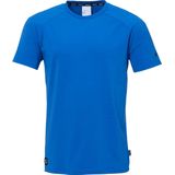 Uhlsport Id T-Shirt Kinderen - Azuurblauw Zwart