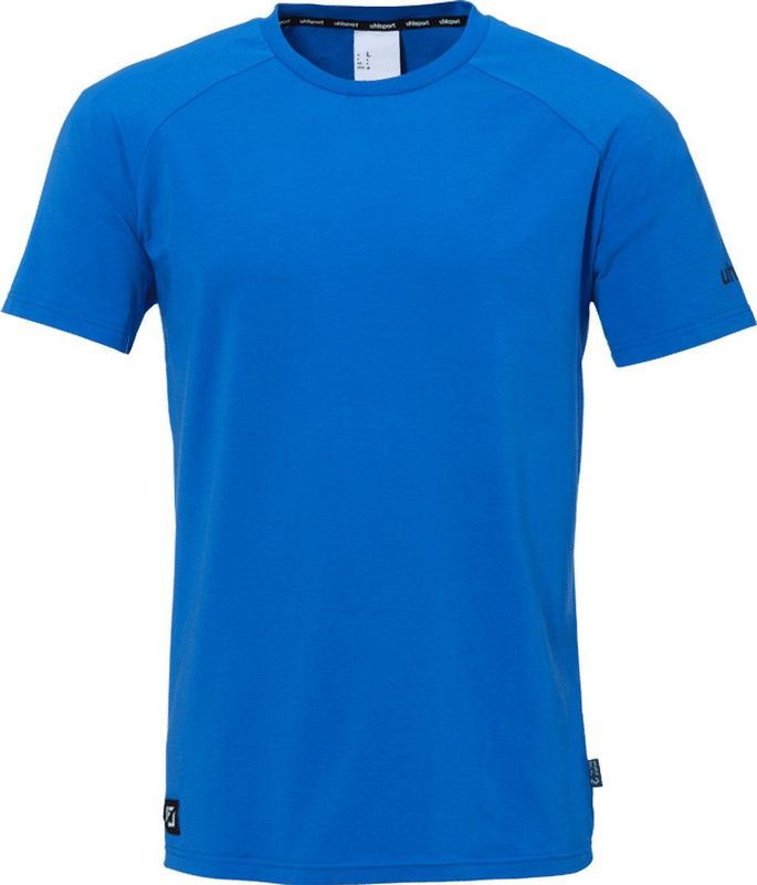 Uhlsport Id T-Shirt Kinderen - Azuurblauw Zwart