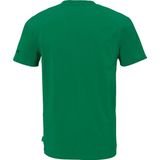 UHLSPORT - ID T-shirt - Korte Mouwen - Zwart - Katoen