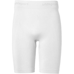 Uhlsport - Performance Pro Short Tight - Sportbroek - Wit - Zweetafvoerend Materiaal