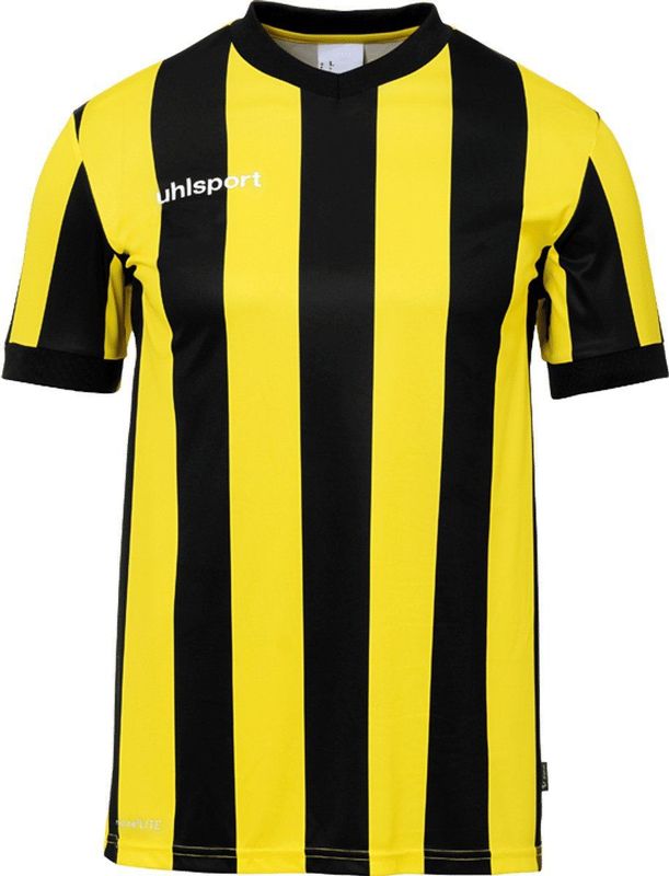 Uhlsport Stripe 2 0 Shirt Korte Mouw Kinderen - Zwart