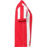 Uhlsport Stripe 2 0 Shirt Korte Mouw Kinderen - Rood Wit