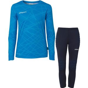 Uhlsport - Prediction - Keeperstenue - Lichtblauw - 100% Gerecycled Polyester