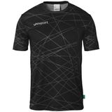 UHLSPORT - Prediction - T-shirt - Zwart - Katoen