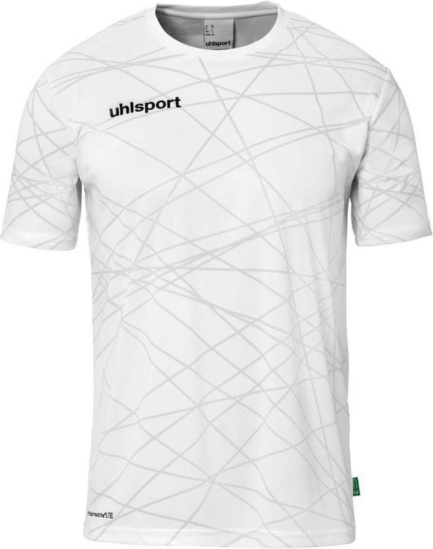 Uhlsport Kinder Sportshirt Prediction Shirt Kurzarm 1005294 Weiß-116