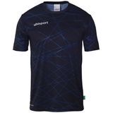 Uhlsport - Prediction - T-shirt - Marineblauw - Korte Mouwen
