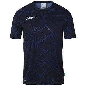 Uhlsport - Prediction - T-shirt - Marineblauw - Korte Mouwen