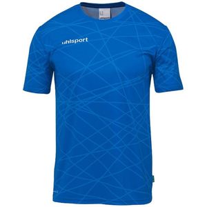 Uhlsport Kinder Sportshirt Prediction Shirt Kurzarm 1005294 Azurblau-116