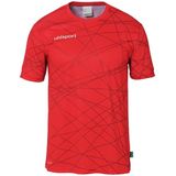 UHLSPORT - Prediction - T-Shirt - Rood - Katoen