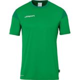 Uhlsport - Squad 27 - Shirt Korte Mouw - Fluo Groen / Zwart
