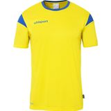 Uhlsport - Squad 27 - Shirt Korte Mouw - Geel/Royal