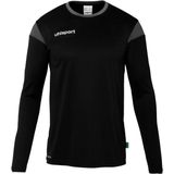 Uhlsport - Squad 27 - Voetbalshirt - Zwart - Lange Mouw - Heren