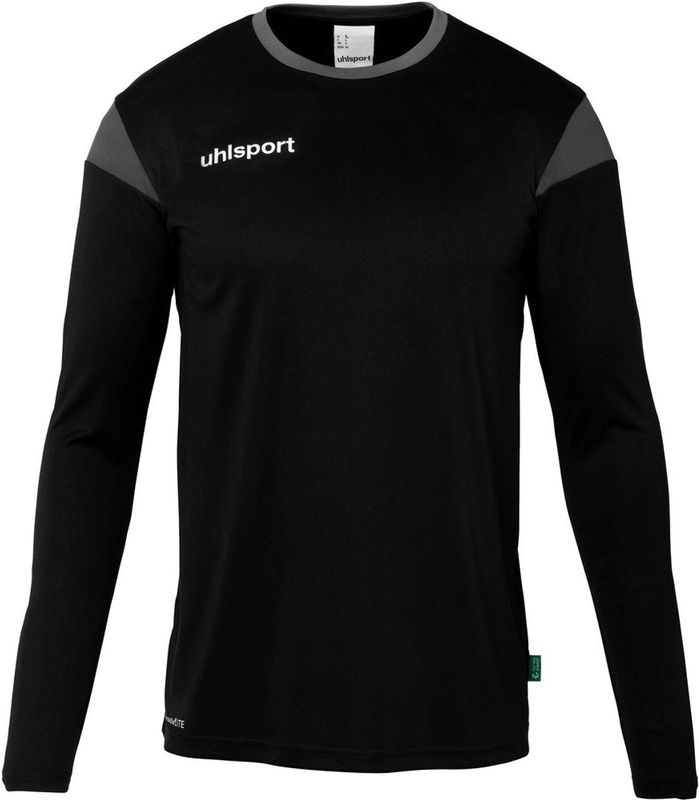 Uhlsport - Squad 27 - Voetbalshirt - Zwart - Lange Mouw - Heren