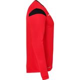 Uhlsport - Squad 27 - Voetbalshirt - Rood/Zwart - Lange Mouw - Heren