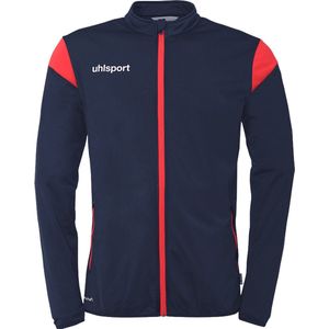 uhlsport Voetbal Squad 27 Classic Jacket Unisex trainingsjack sportjack sweatshirt zonder capuchon met zakken met ritssluiting