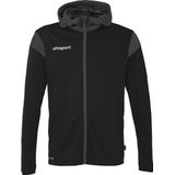 Uhlsport - Squad 27 - Hoodie - Zwart / Fluo Groen - Gerecycled Polyester