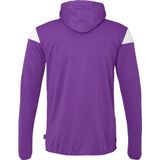 uhlsport Voetbal Squad 27 Track Hood Jacket Unisex trainingsjack sportjack sweatshirt met capuchon en opstaande kraag