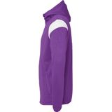 uhlsport Voetbal Squad 27 Track Hood Jacket Unisex trainingsjack sportjack sweatshirt met capuchon en opstaande kraag