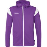 uhlsport Voetbal Squad 27 Track Hood Jacket Unisex trainingsjack sportjack sweatshirt met capuchon en opstaande kraag