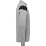 Uhlsport - Squad 27 Ziptop - Donkergrijs Gemeleerd - Gerecycled Polyester