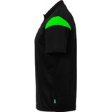 Uhlsport Squad Polo Kinderen - Zwart Fluo Groen