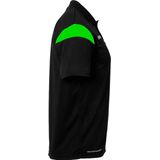 Uhlsport Squad Polo Kinderen - Zwart Fluo Groen