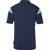 Uhlsport Squad Polo Kinderen - Marine Hemelsblauw