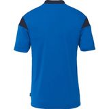 Uhlsport Squad Polo Kinderen - Royal Azuurblauw Marine