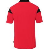 Uhlsport Kinder Squad 27 Polo Shirt 1002259 Rot/Limonengelb-140