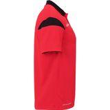 Uhlsport Kinder Squad 27 Polo Shirt 1002259 Rot/Limonengelb-140