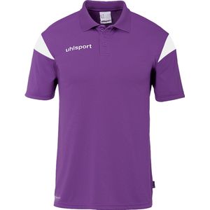 Uhlsport Squad Polo Kinderen - Paars Purple Wit
