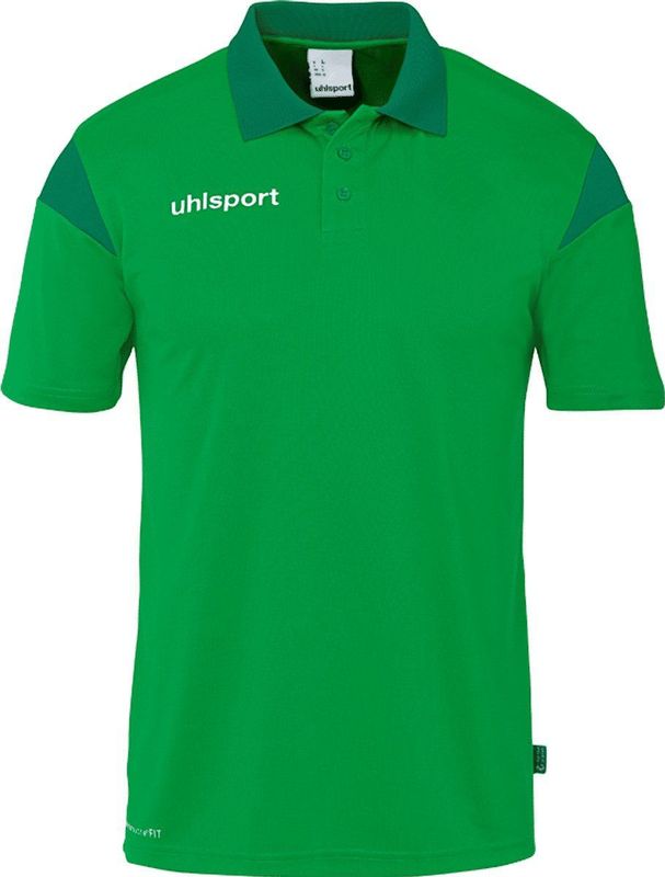 Uhlsport Squad Polo Kinderen - Groen Lagoon