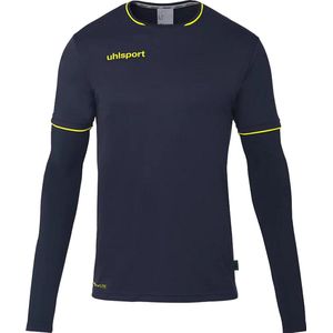 UHLSPORT - Save - Keepershirt - Marineblauw - Fluor Geel - Katoen