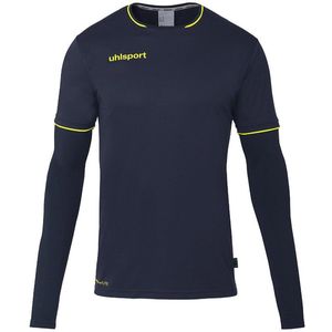 Uhlsport - Save - T-shirt - Marineblauw/Fluor Geel - Lange Mouwen