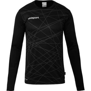Uhlsport Prediction Keepershirt Lange Mouw Heren - Zwart Wit