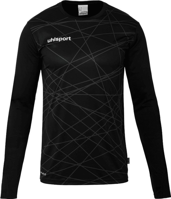 UHLSPORT - Prediction - T-Shirt - Unisex - Synthetisch - Zwart