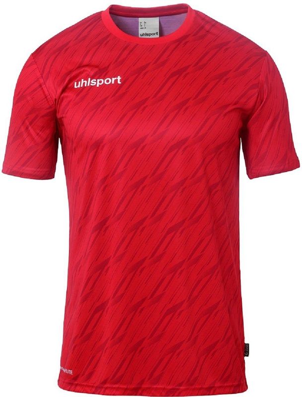 Uhlsport Kinder Sportshirt Progressive 28 Shirt Kurzarm 1002266 Rot-116