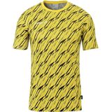 Uhlsport Kinder Sportshirt Progressive 28 Shirt Kurzarm 1002266 Limonengelb-116