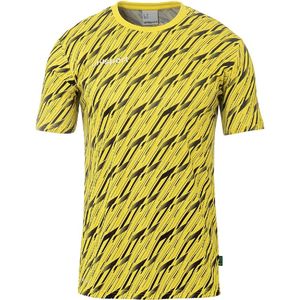 Uhlsport Kinder Sportshirt Progressive 28 Shirt Kurzarm 1002266 Limonengelb-116