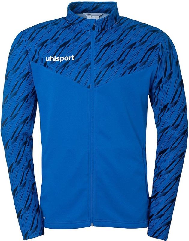 Uhlsport - Progressive 28 Poly - Trainingsjack - Zwart - 100% Polyester (Gerecycled)