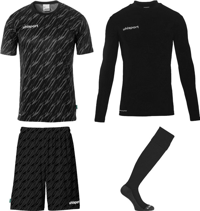 uhlsport - Voetbal Unisex Keepersset - Jersey Set - Kleur: Multi - Materiaal: 100% Gerecycled Polyester