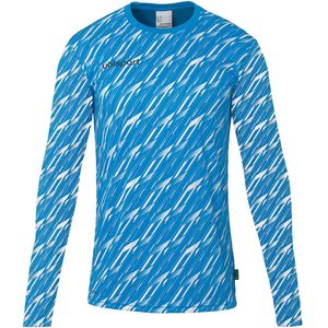 Uhlsport - Progressive - Keepersshirt - Blauw Wit - 100% Gerecycled Polyester