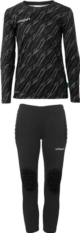 Uhlsport - Progressive Keepersset - Lange Mouwen - Kids - Zwart