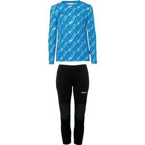 Uhlsport - Progressive Keepersset - Blauw - Polyester - Lange Mouwen