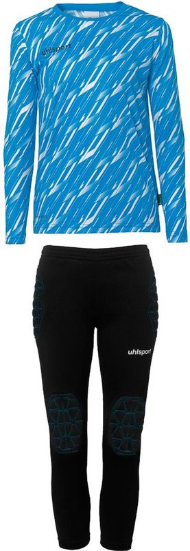 Uhlsport - Progressive - Keepersset - Blauw - Polyester - Lange Mouwen